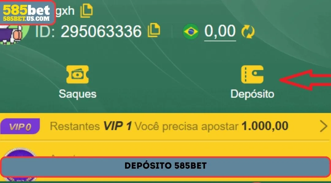 Depósito 585BET