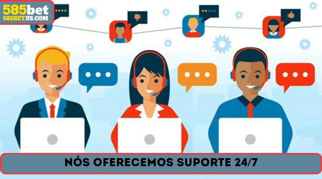 Nos oferecemos suporte 24/7
