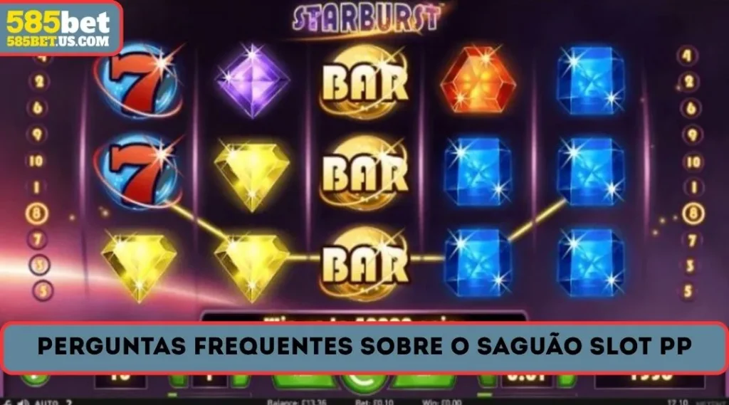 perguntas frequentes sobre o saguao slot pp
